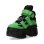 画像5: M-WALL285 -S7 ANTE VERDE FLUOR, ANTE NEGRO, TANK CASCO NEGRO sin herrajes