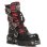 画像3: M.391T-S1 ITALI NEGRO TELA ESCOCESA ROJO REACTOR NEGRO TOBER