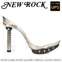 PLATF.ACERO PUNK CALAVERA CRISTAL, TACON CANYON 36 ,37 ,38 ,39 ,40 ,41*42 ,43*44