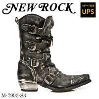 M.7993-S3 VINTAGE RASPADO NEGRO WEST NEGRO ACERO T.DALLAS