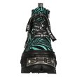 画像4: M-WALL005-C25 ZEBRA FLOCADO VERDE, TANK CASCO NEGRO POWER ACERO