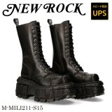 画像: M-MILI211-S15 CRUST NEGRO, TANK NEGRO SIN HERRAJES