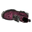 画像8: M-WALL005-C24 ZEBRA FLOCADO FUCSIA, TANK CASCO NEGRO POWER ACERO