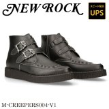 画像: M-CREEPERS004-V1 VEGAN NEGRO, CREPE NEGRO